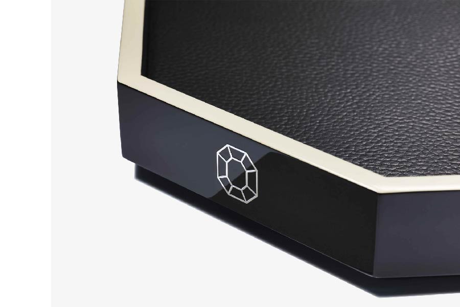 Octogone Tray M, Black – Wynn at Home