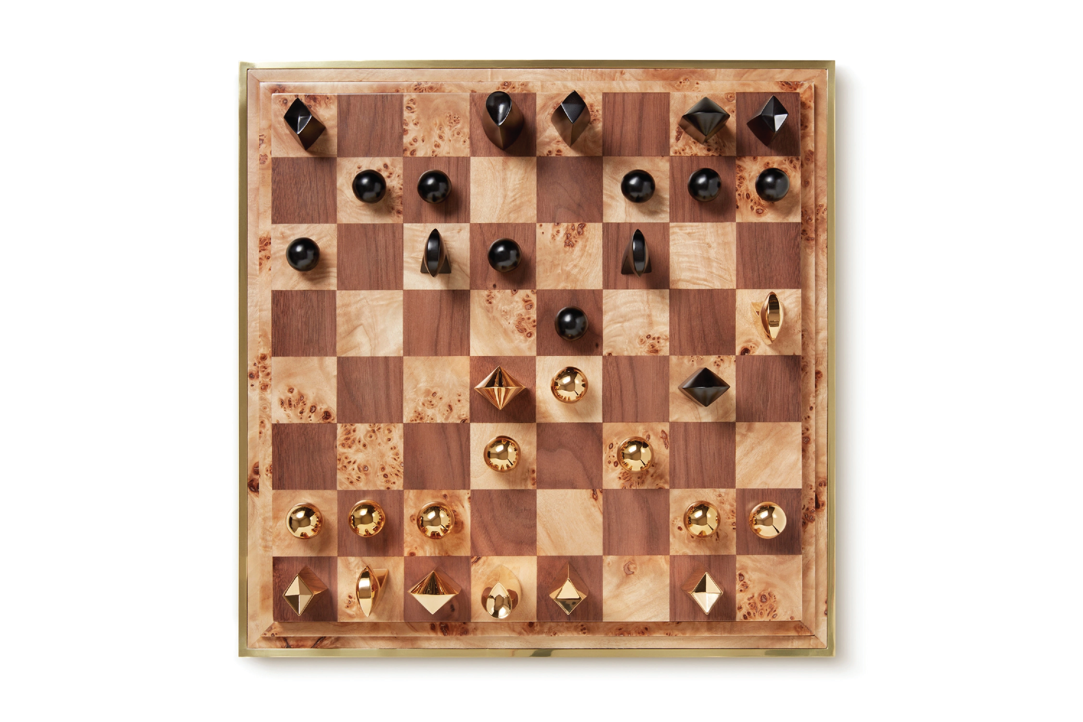 Shagreen Chess Set - Chocolate – Wynn at Home