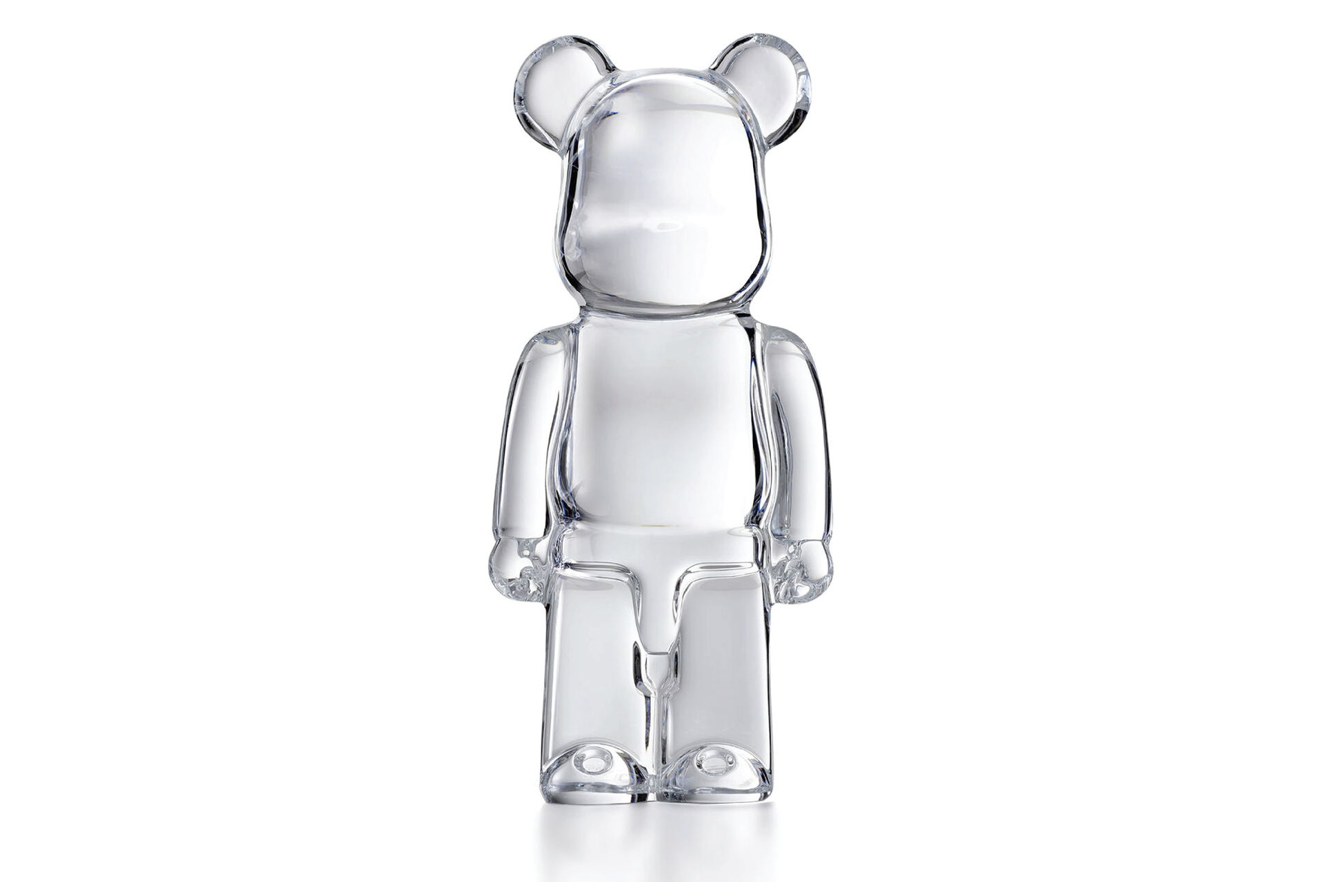 Baccarat ノエル テディベア 　クリア　bear present 熊 bearbrickclear.png?v=