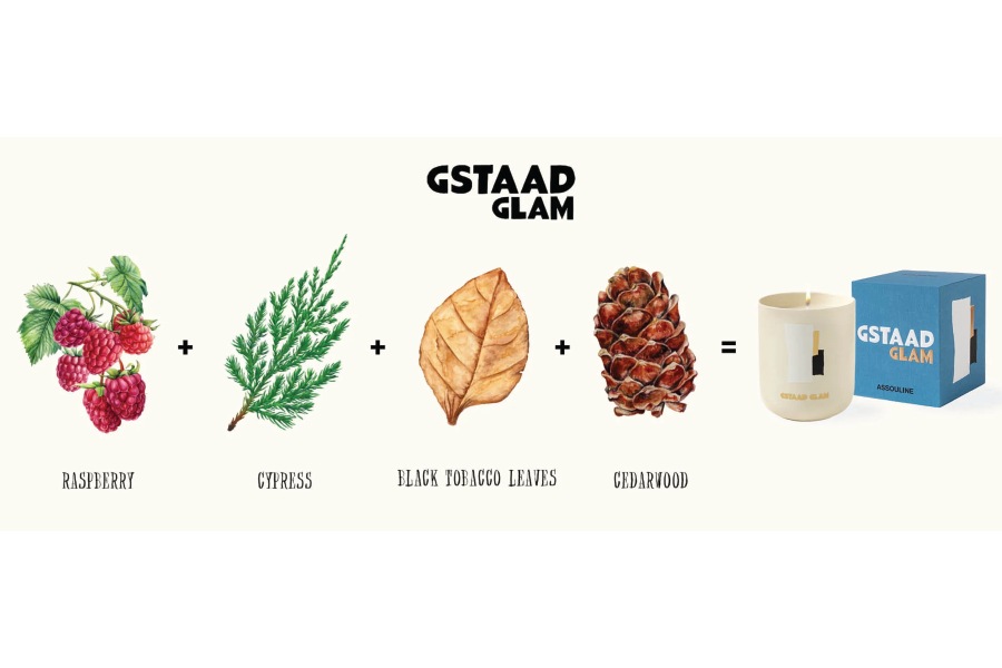 ASSOULINE Gstaad Glam Candle