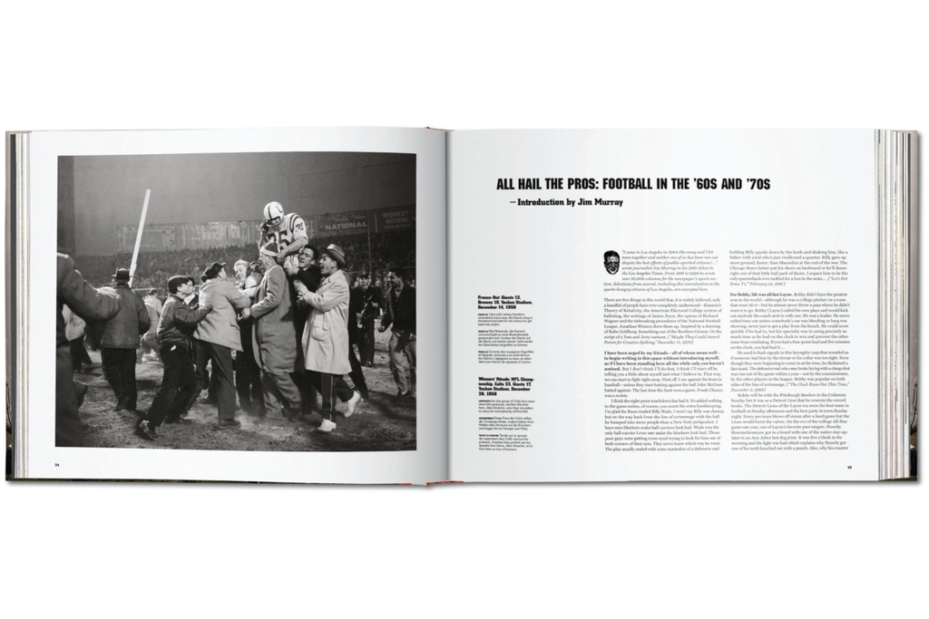 TASCHEN Neil Leifer. Guts & Glory. The Golden Age of American Football 1958-1978