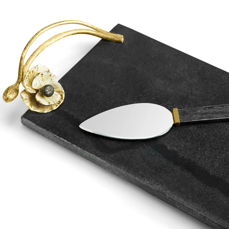 Anemone Small Cheese Board w/ Spreader