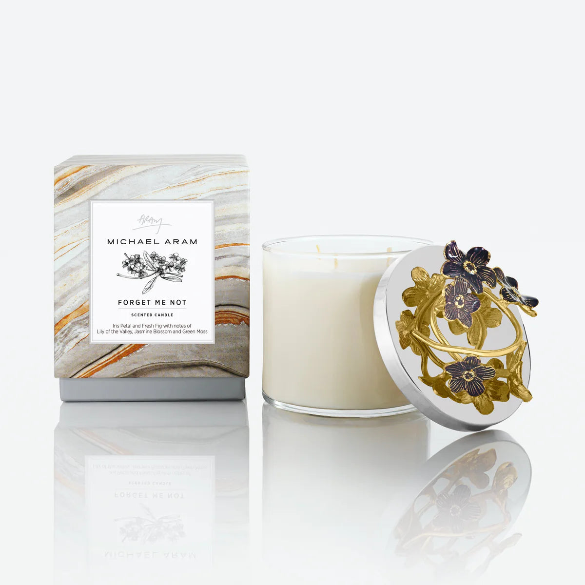 Michael Aram Forget Me Not Candle - Thumbnail 5