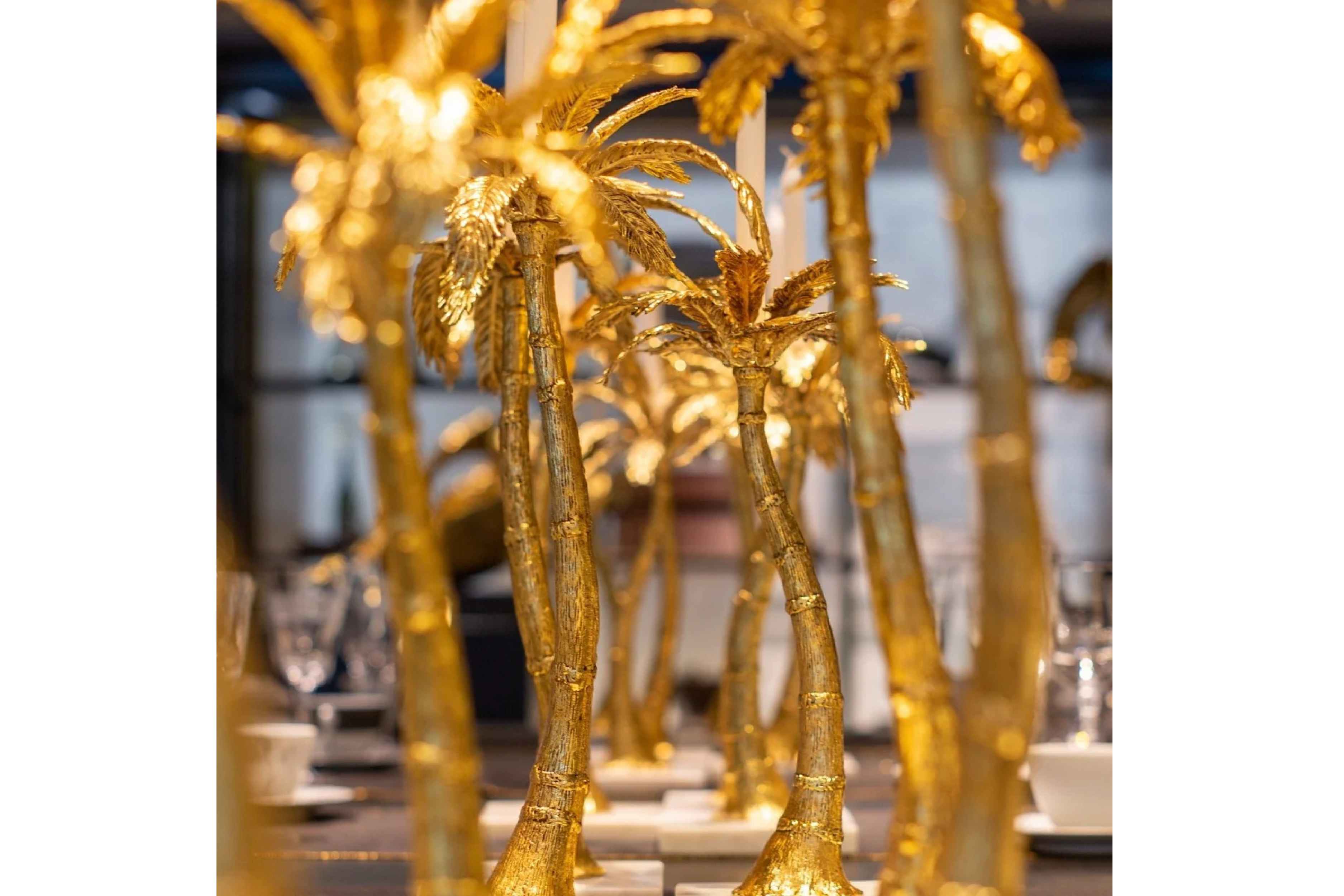 Michael Aram Palm Candleholders - Thumbnail 5