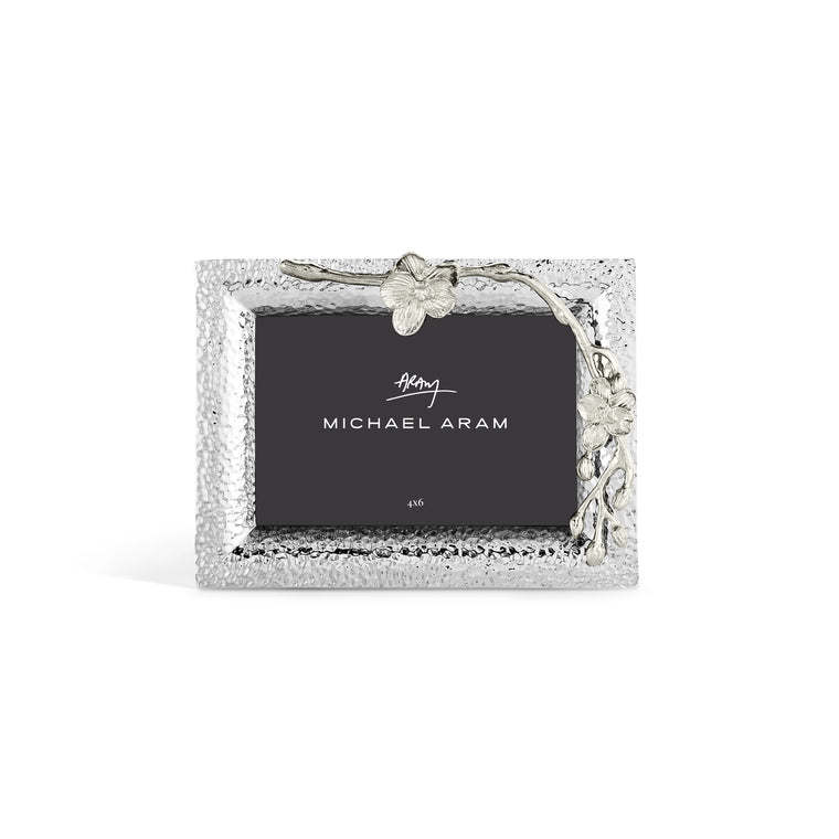 White Orchid Photo Frame