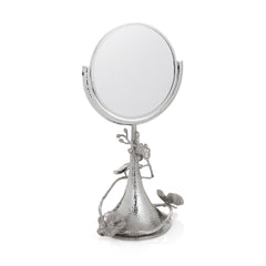 White Orchid Vanity Mirror