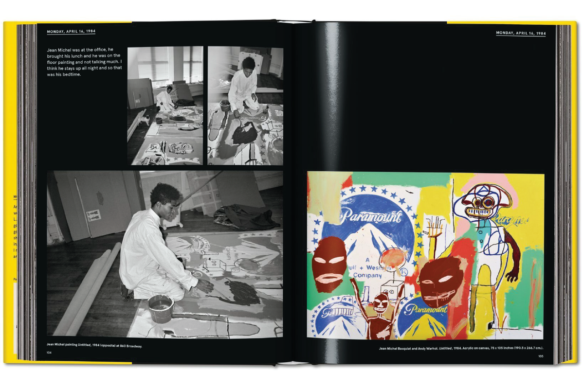 TASCHEN Warhol on Basquiat – Wynn at Home TASCHEN Warhol on Basquiat – Wynn at Home