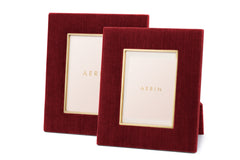 Valentina Velvet Frame - Cinnabar