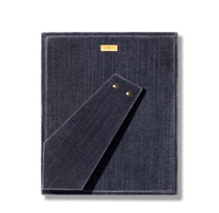 Valentina Velvet Frame - Dusk Blue