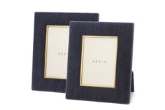 Valentina Velvet Frame - Dusk Blue