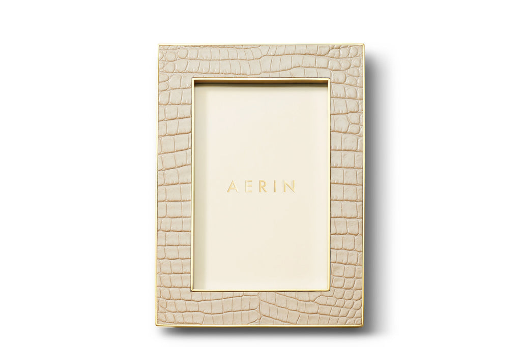 Classic Croc Leather Frame, 4x6