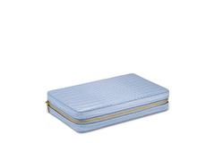 Enzo Travel Domino Set, Hydrangea Blue