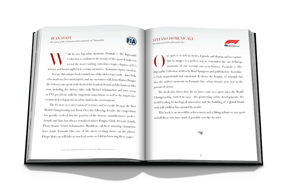 ASSOULINE Formula 1: The Impossible Collection