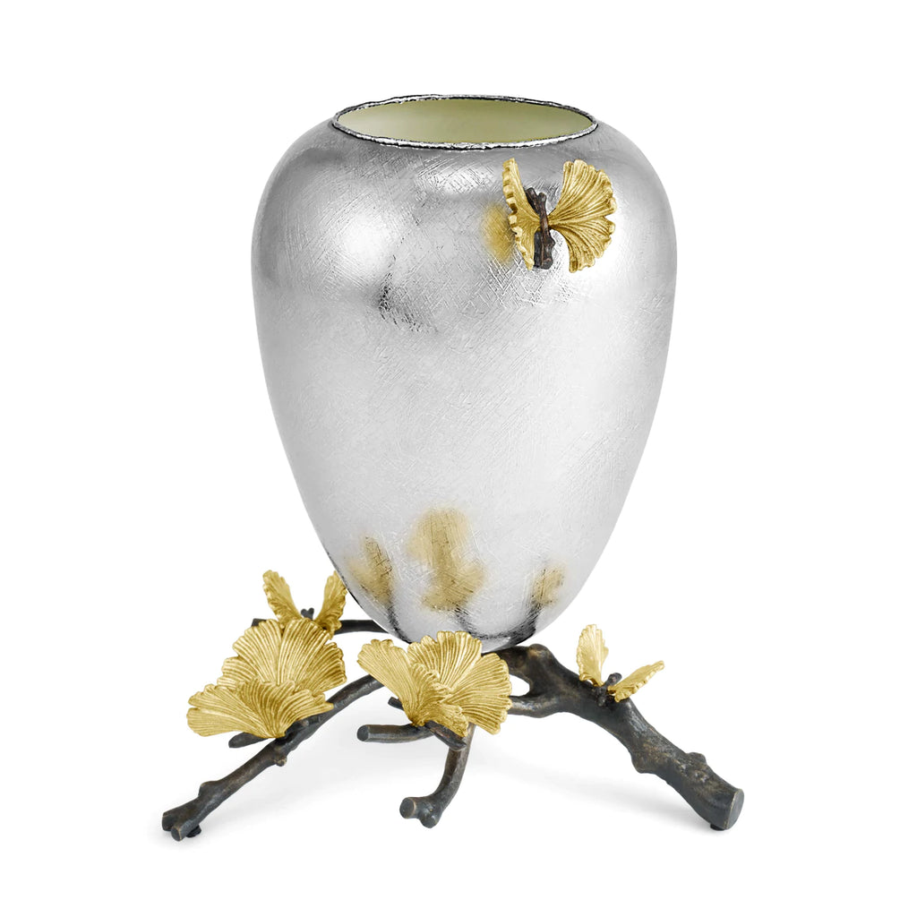 Butterfly Ginkgo Vase - Medium