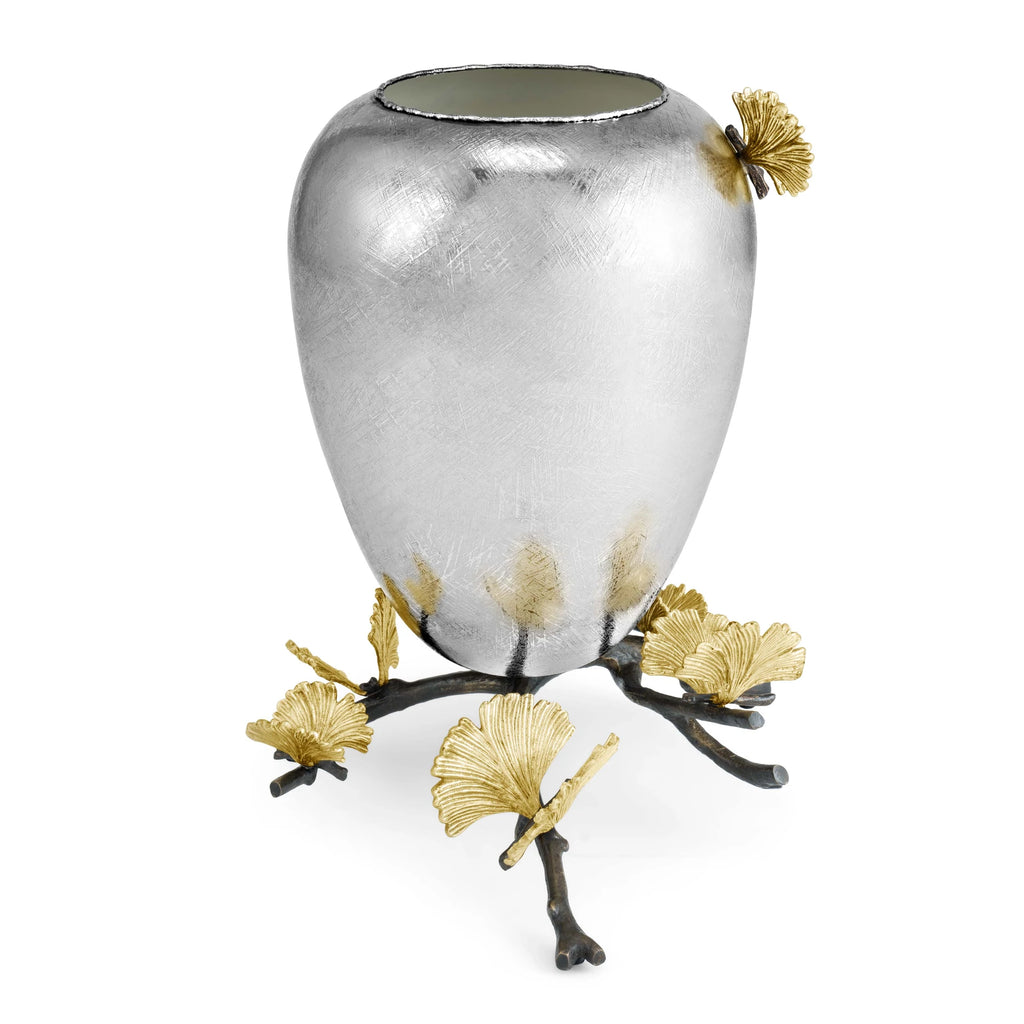 Butterfly Ginkgo Vase - Medium