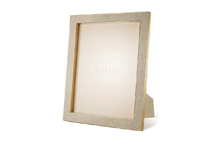 Classic Shagreen Frame, Wheat