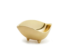 Triangular Footed Deco Serving Bowl