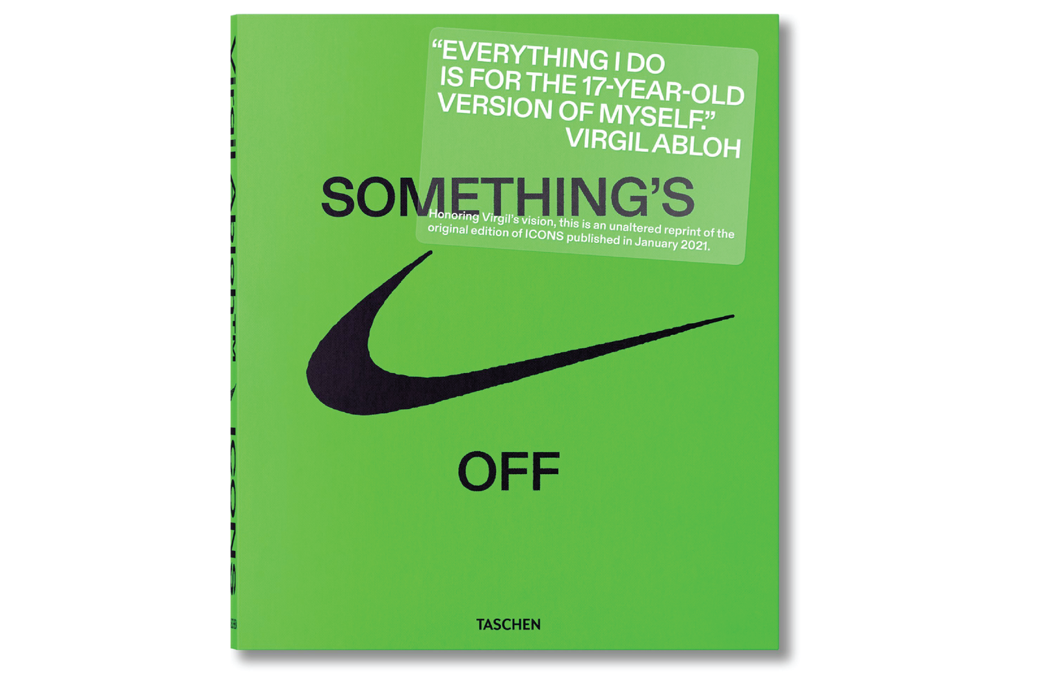 TASCHEN Virgil Abloh. Nike. ICONS – Wynn at Home