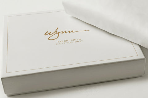 Wynn Resorts Fitted Sheets - Gift Boxed